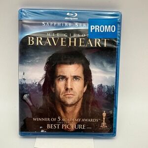 Braveheart Blu Ray New Sealed Sapphire Series Promo Mel Gibson Paramount